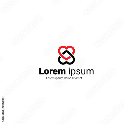 love and heart and spade logo.