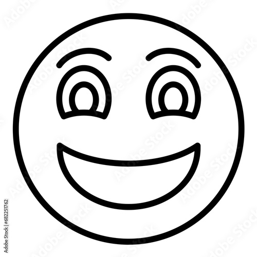Smiling Face with Smiling Eyes Icon
