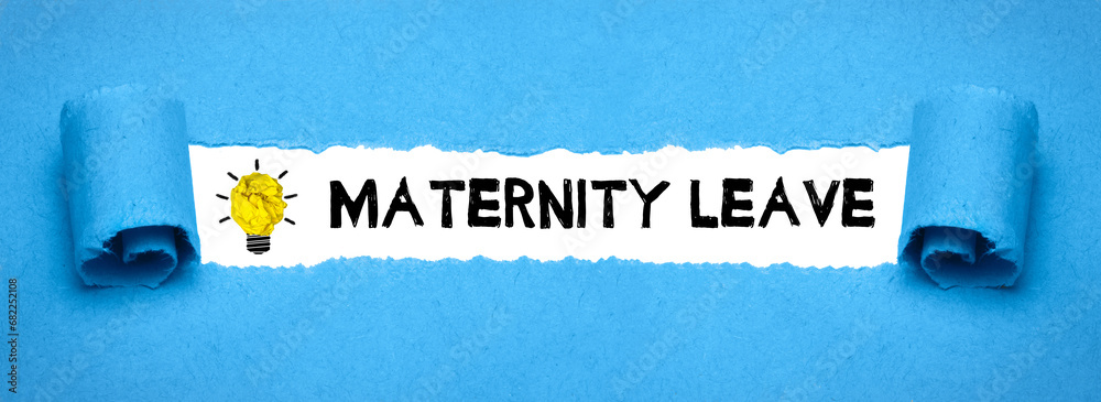 Maternity Leave	 - obrazy, fototapety, plakaty 