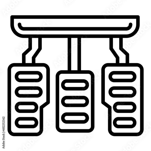 Car Pedal Icon