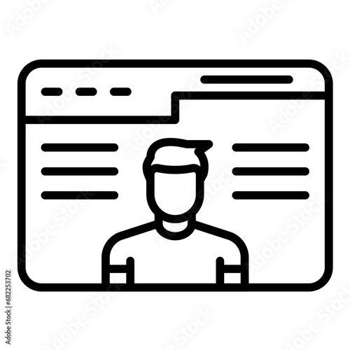 Page Visitors Icon