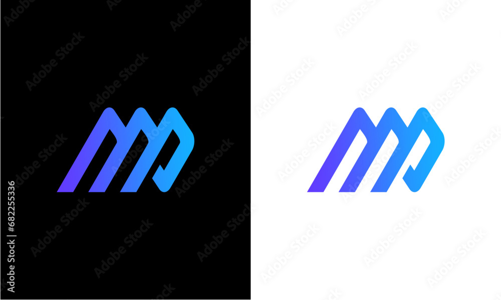 Obraz premium Logo M