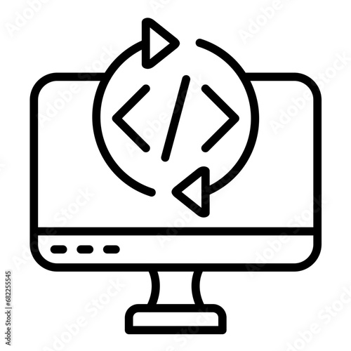 Programming Cycle Icon