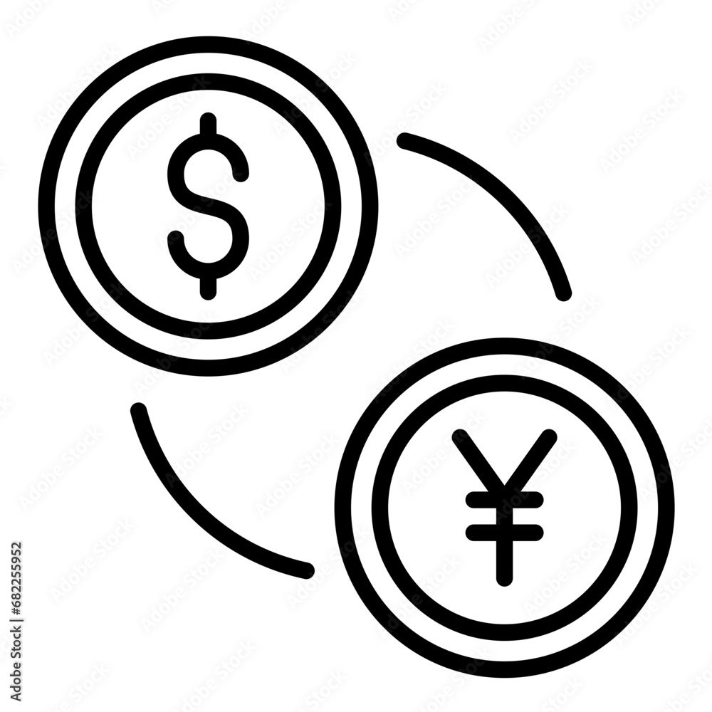 Obraz premium Money Conversion Icon