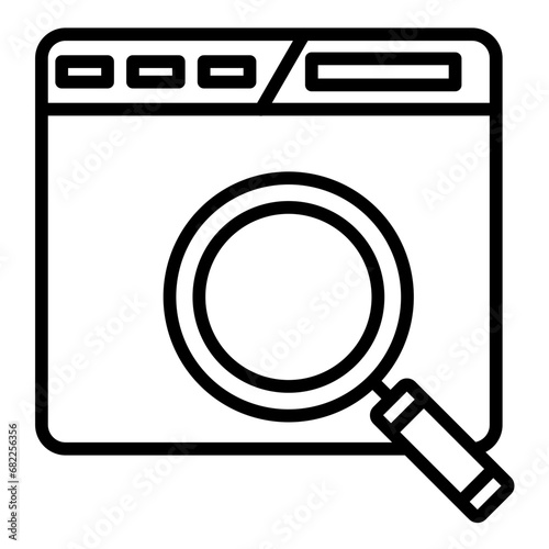 Web Search Icon