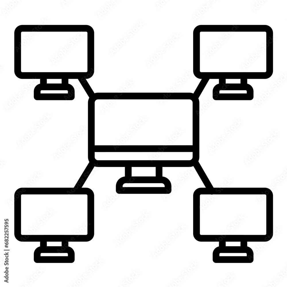 System Netowrk Icon System Netowrk Icon