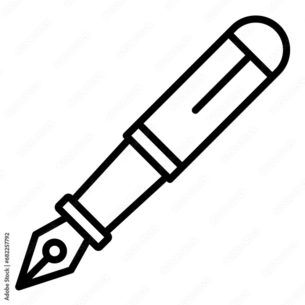 Fountain Pen Icon Fountain Pen Icon