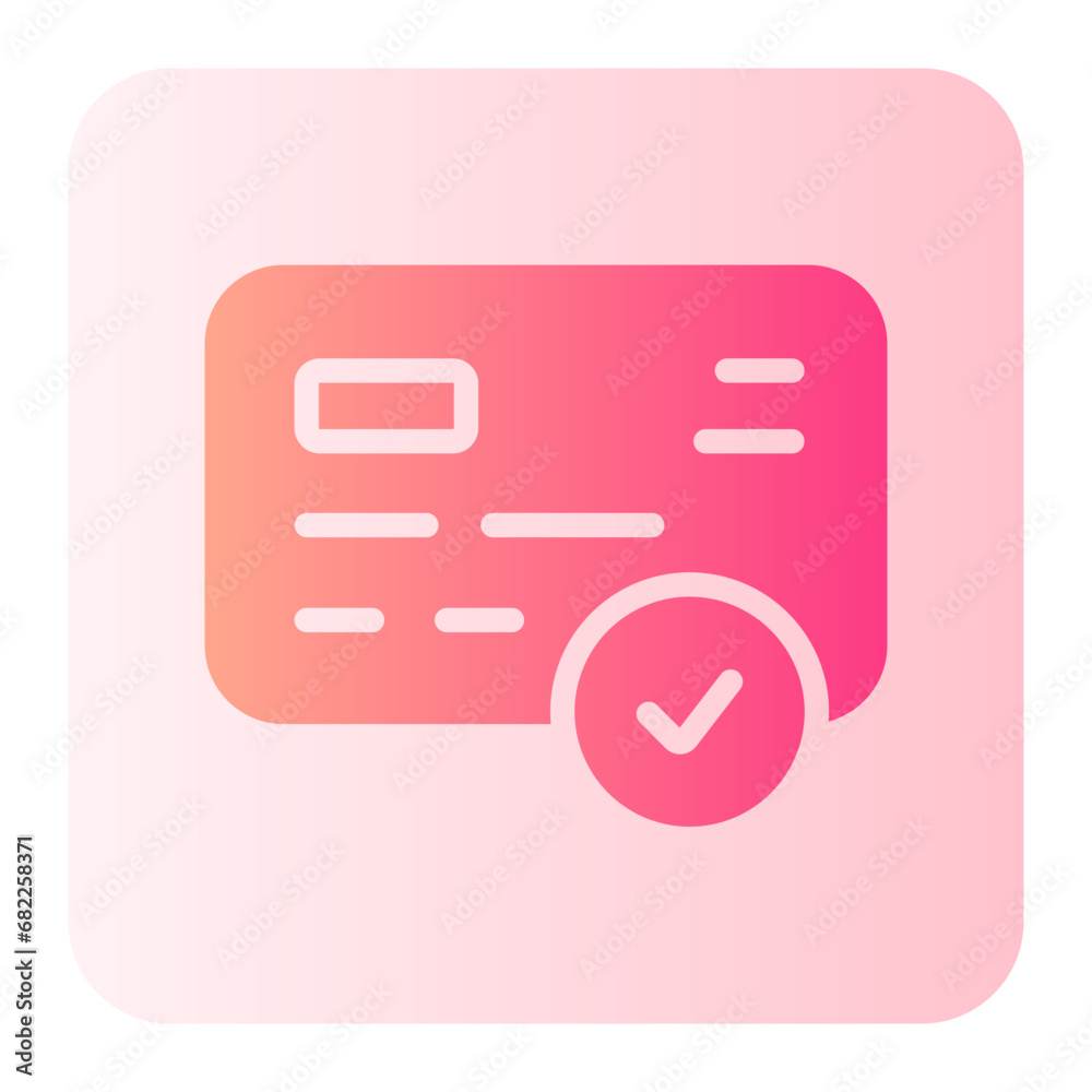credit card gradient icon credit card gradient icon