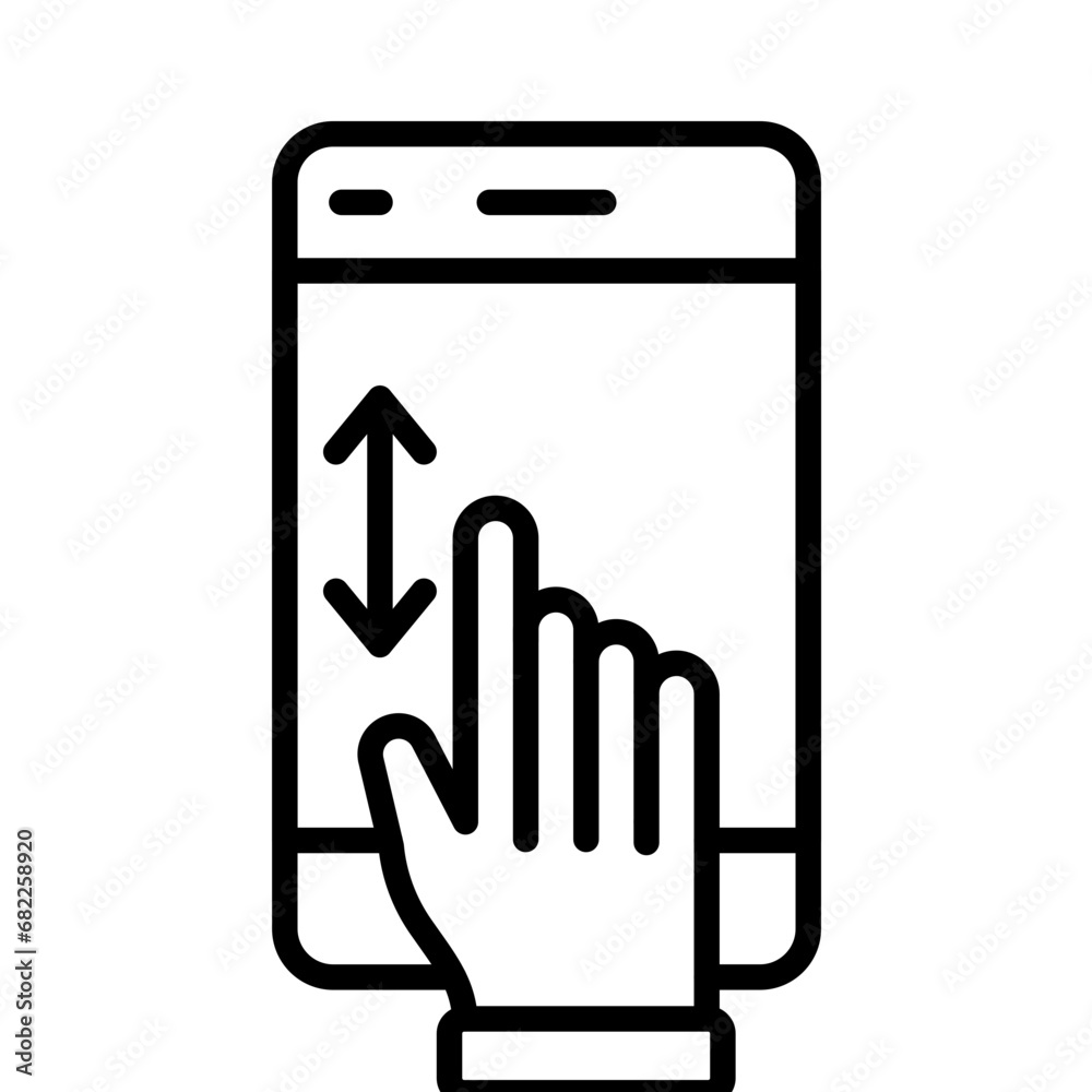 Scrolling Icon Scrolling Icon
