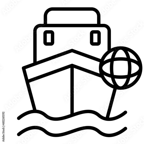 Domestic Shipping Icon