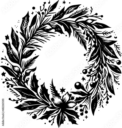 Holiday Wreath Graphic 11