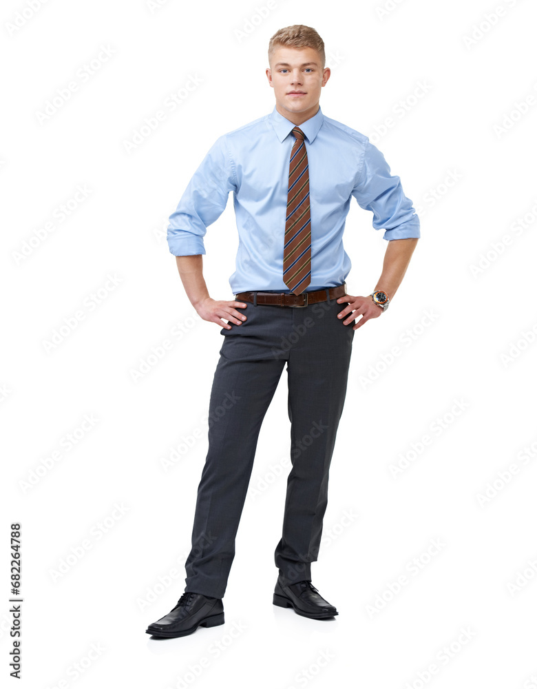 Man, consultant and serious for portrait, employee and professional on white background. Confident, young and workplace for career, financial clerk and businessman for startup, job and corporate Man, consultant and serious for portrait, employee and professional on white background. Confident, young and workplace for career, financial clerk and businessman for startup, job and corporate