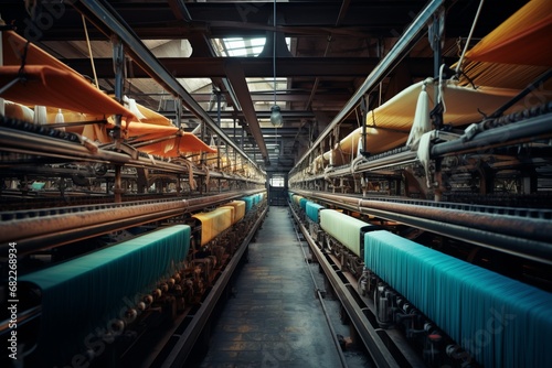 Fabric manufacturing plant