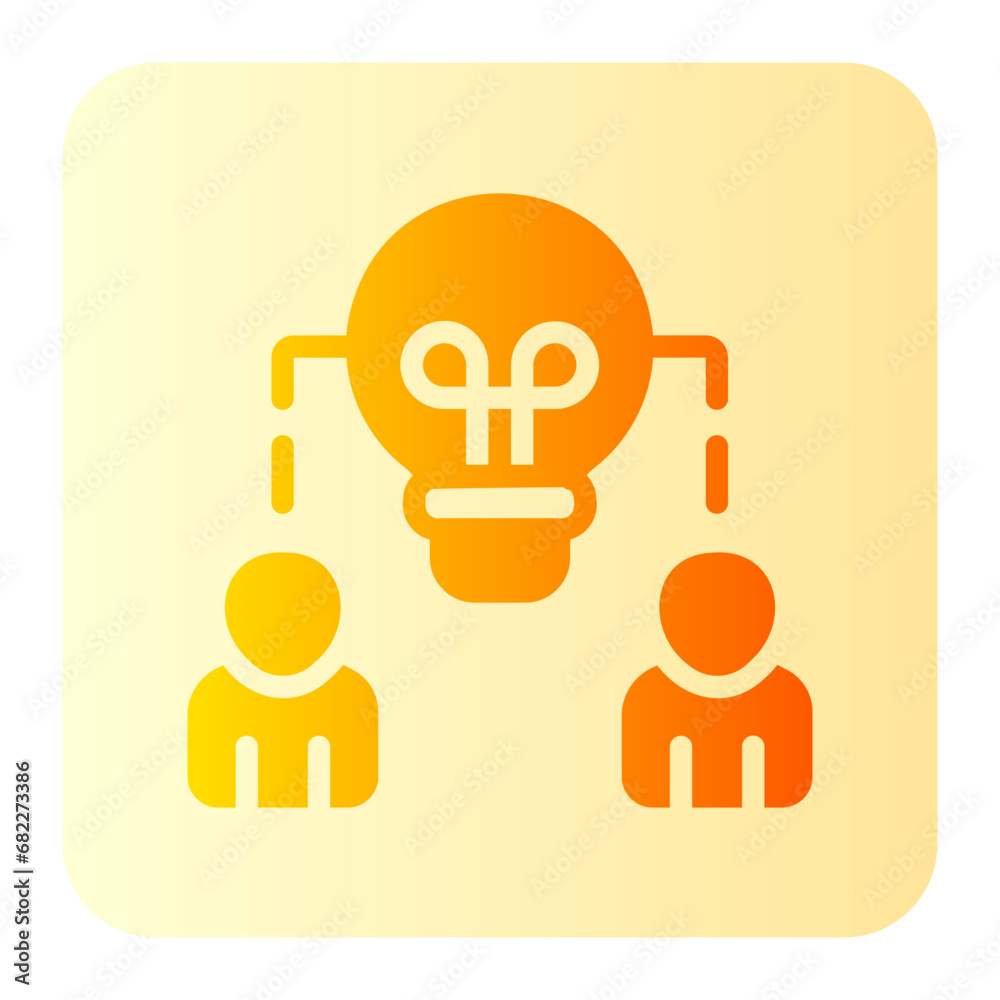 idea gradient icon idea gradient icon
