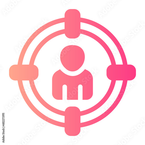 target gradient icon