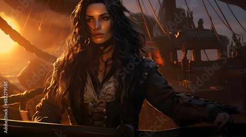 female pirat photo