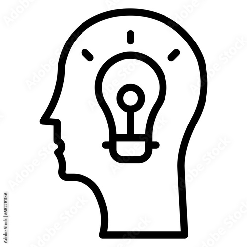 Inspiration Line Icon