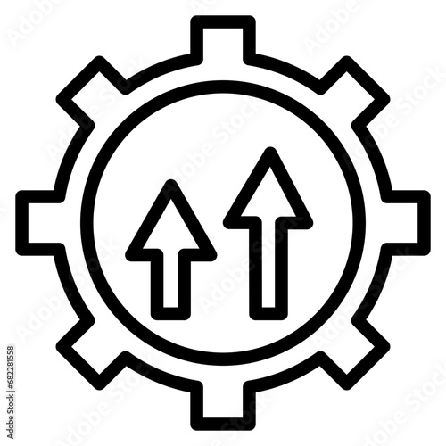 Improvement Line Icon