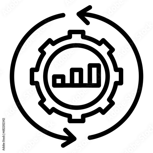 Business Continuity Line Icon