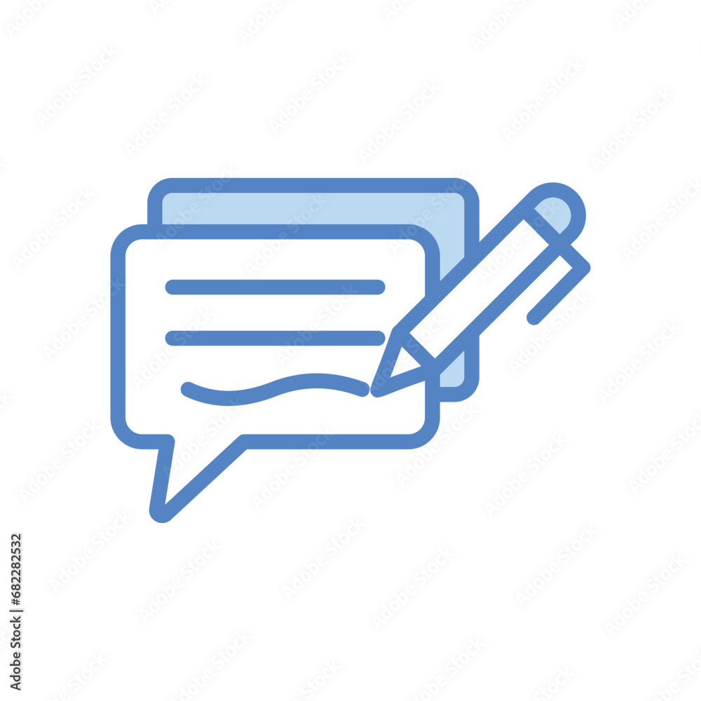 Contact Form icon isolate white background vector stock illustration. Contact Form icon isolate white background vector stock illustration.