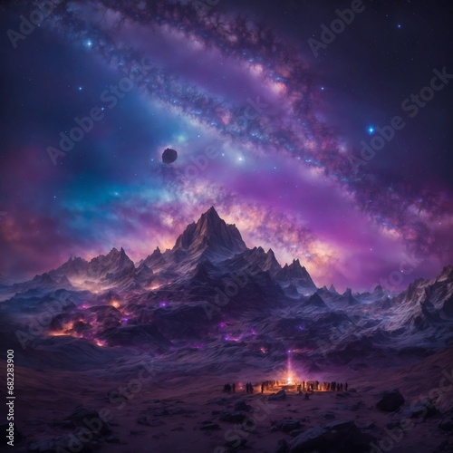 Celestial Symphony.Galactic Elegance
