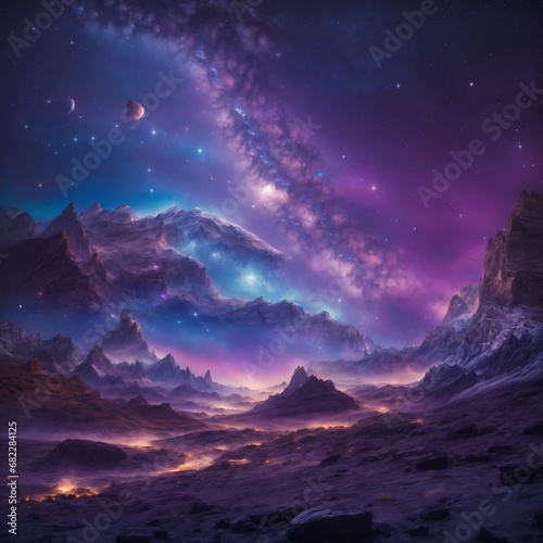 Celestial Symphony.Galactic Elegance