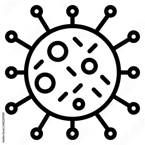 Virus Cell Line Icon