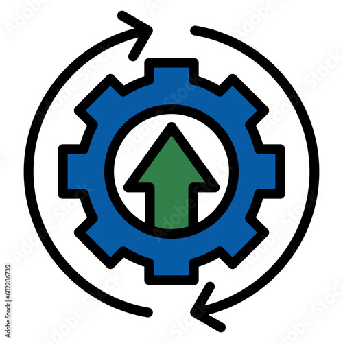Upgrade Icon Element For Design