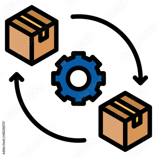 Integration Icon Element For Design