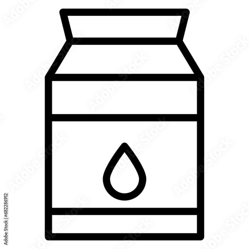 Milk Line Icon