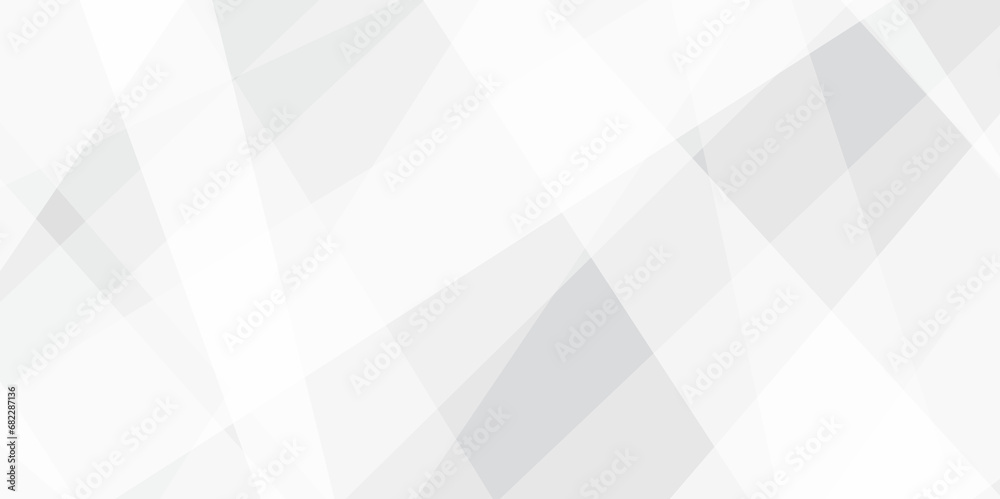 Abstract background with white and gray and geometric style with simple ...