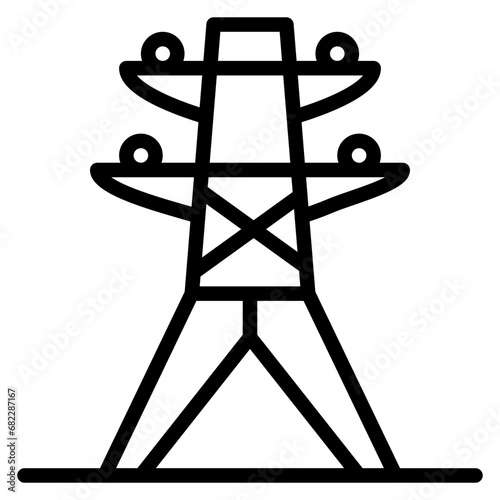 Electricity Line Icon