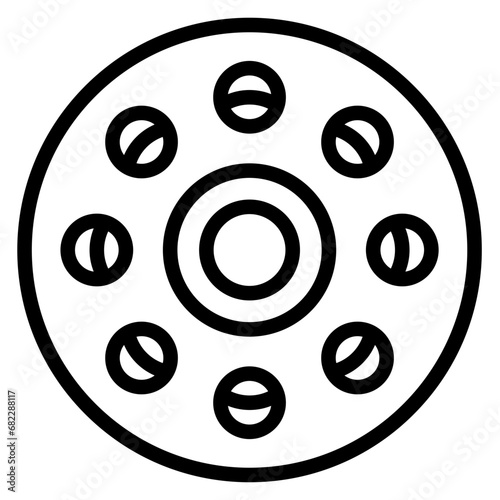 Bobbin Line Icon