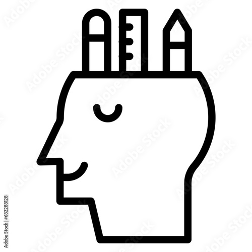 Creative Design Line Icon
