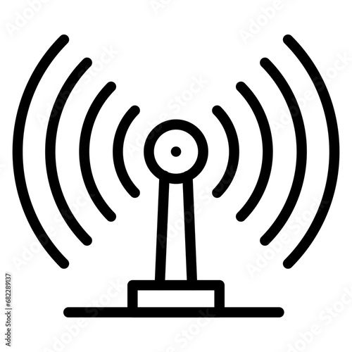Sensor Line Icon
