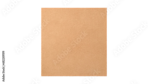 brown cardboard box isolated on transparent background cutout © Papugrat