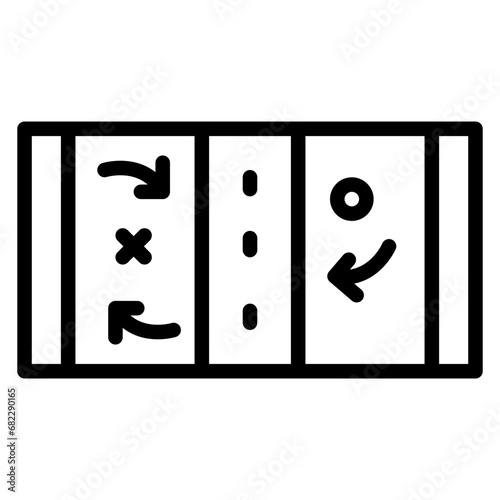 Tactic Line Icon