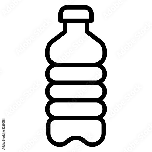 Water Bottle Line Icon