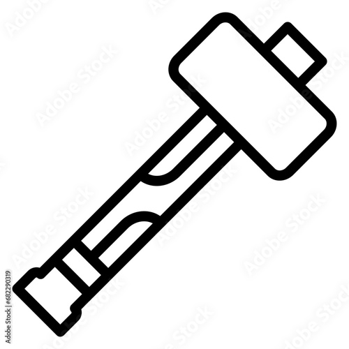 Physical Metallurgy Line Icon