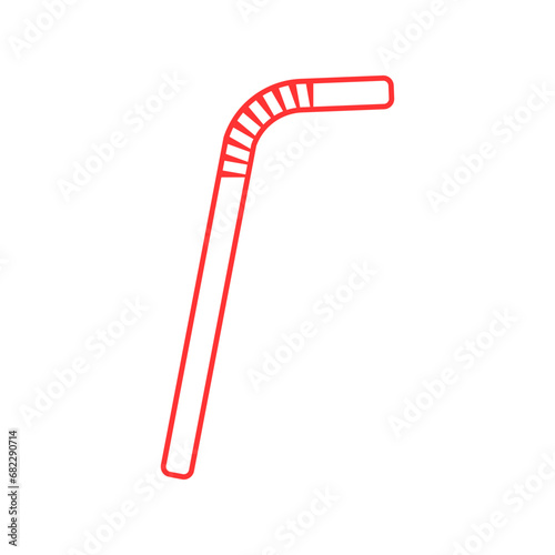 straw icon design vector isolated