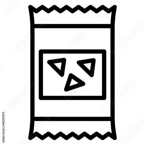 Snacks Line Icon
