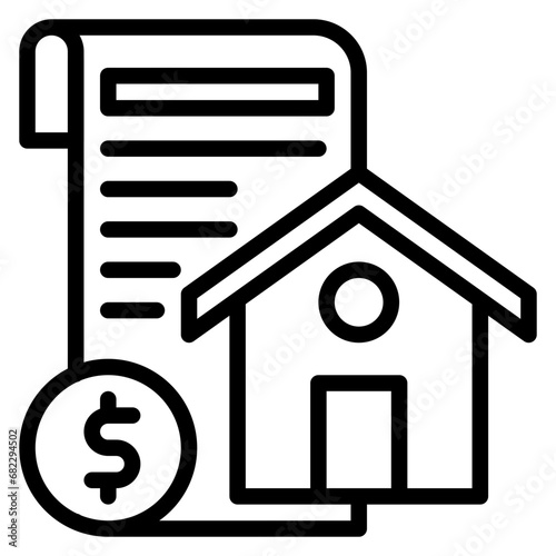 Lien Line Icon