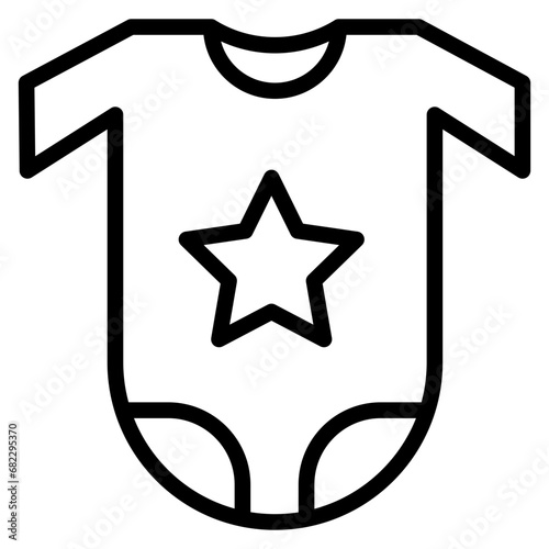 Onesie Line Icon