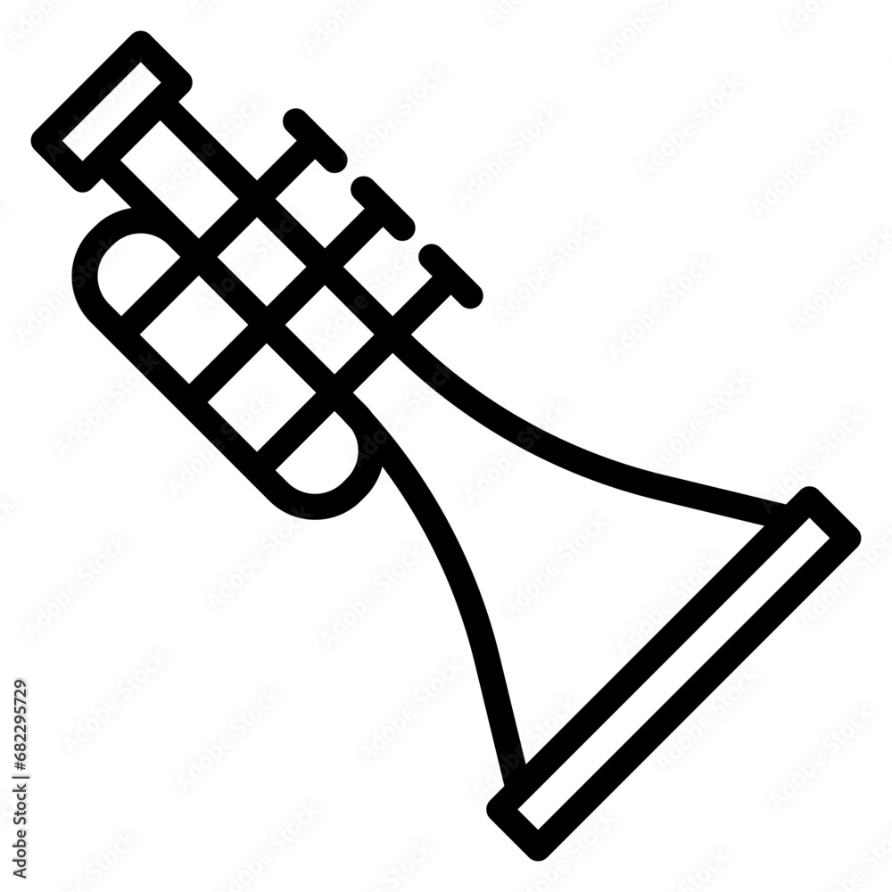 Trumpet Line Icon