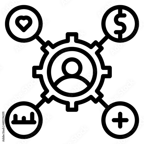 Resource Line Icon