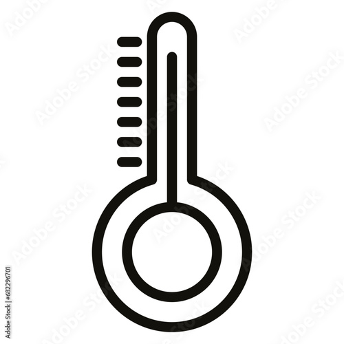 Temperature Line Icon