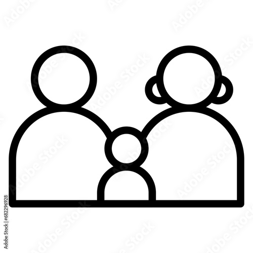 Family Line Icon