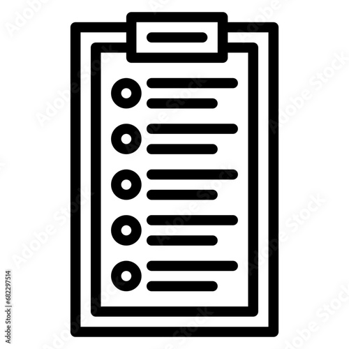 Inventory List Line Icon
