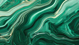abstract background malachite liquid emerald wave background