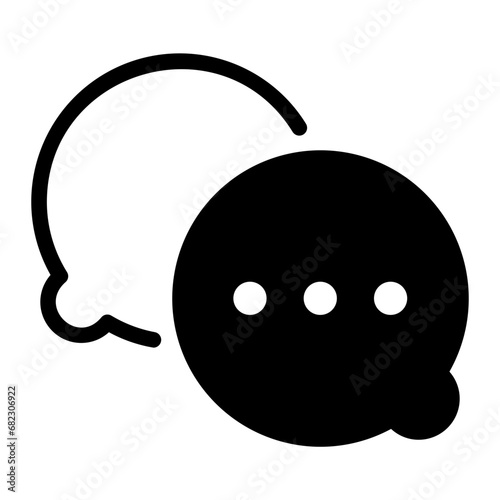 communications glyph icon
